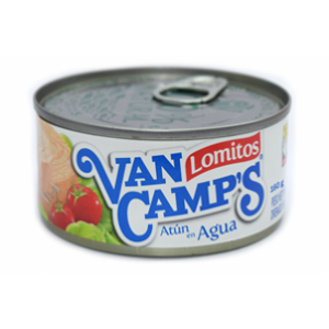 Atun Van Camps Lomitos En Agua Lata X 160 Gr - #n/d