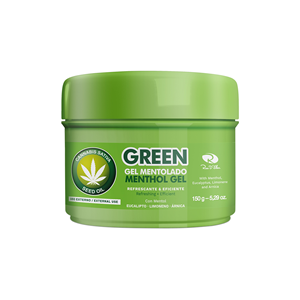 Gel Mentolado Green X 150 G - Green  