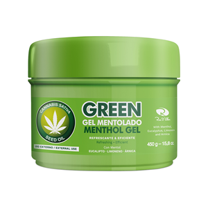 Gel Mentolado Green X 450 G - Green