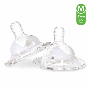 Chupo Tetina Twistshake Anti-colic M 2+m Cuello Ancho X 2 Unds Flujo Medio - Sin Asignar