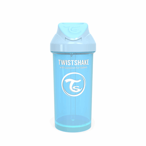 Vaso C/pitillo Twistshake Straw Cup 6+m Azul 12 Onzas - Sin Asignar