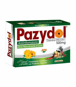 Pazydol 500mg X 30cap - Sin Asignar