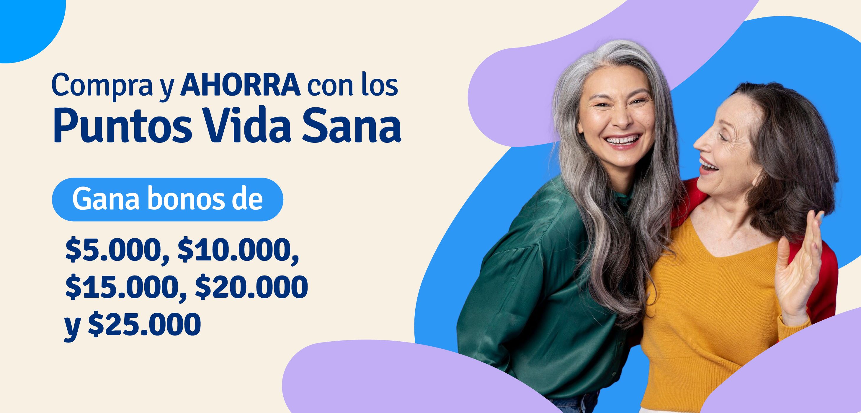 Compra y ahorra, gana bonos